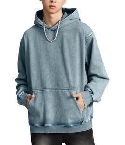 Sudadera con capucha de forro polar de alta calidad de 400 g/m², personalizada con logotipo, para hombre, a la moda. - Product Image 1