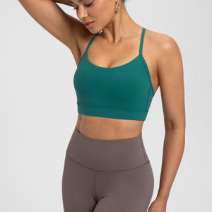 Conjunto Deportivo Mayorista: Top de Yoga, Ropa Deportiva, Conjuntos de Gimnasio y Fitness, Camisetas de Running, Leggings con Efecto Scrunch Butt y Pantalones de Pierna Ancha - Product Image 3