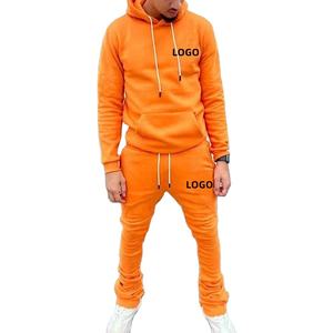 ชุดวอร์มสองชิ้นสำหรับ100% ผู้ชายชุดวอร์มผ้าฝ้ายทรงสลิมฟิตสำหรับฤดูหนาวชุดวอร์มแบบเรียงซ้อน2025 - Product Image 3