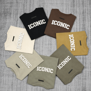 T Shirts Custom Logo Oversized <b>Plus</b> <b>Size</b> Sports T-Shirt Blank for Men Hip Hop Drop Shoulder Round Neck Tshirt - Product Image 1