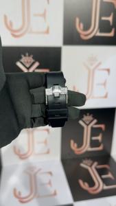 Reloj Digital de Lujo para Negocios, Movimiento Ronda, Acero Inoxidable 316L, Correa de Cuero, Puntero Analógico, Resistente al Agua, Cristal 10 - Product Image 4