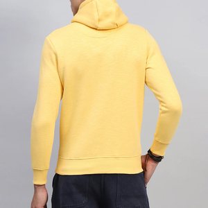 Sudadera con Capucha Personalizada con Logotipo, para Hombre, de Invierno, Tejido Grueso de Mezcla de Algodón, ODM, Hombros Caídos, Estampada - Product Image 5