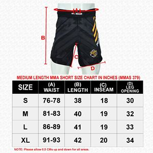 Shorts de Muay Thai personnalisés de haute qualité pour hommes, imprimés par sublimation, shorts de MMA, de kickboxing, de Jiu-Jitsu et de grappling - Product Image 6