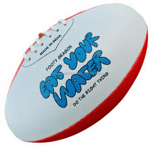 Ballons de football australien en caoutchouc AFL, cousus à la main, entièrement faits à la main, pour usage professionnel ou promotionnel - Product Image 2