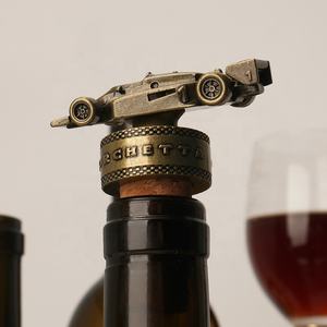 Bouchon de bouteille de vin en bois personnalisé, artisanat exquis, artisanat en alliage de zinc, bouchon de vin en bois pour fournisseur de spiritueux et de vins de marque - Product Image 6