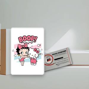 Herramientas Magnéticas Personalizadas para Extensiones de Pestañas con Diseño de Hello Kitty y Betty Boop, Nuevas Placas Acrílicas Cuadradas con Forma de Flor, Mariposa y Diamante - Product Image 2