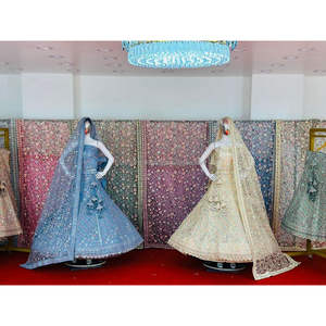 Bridal Lehenga Choli elegante Madre de los vestidos de novia - Product Image 5