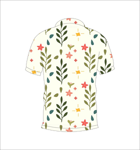 เสื้อโปโลสวนพฤกษศาสตร์ พิมพ์ลายตามสั่ง เสื้อกอล์ฟแขนสั้นลำลอง ชุดกีฬาทีม - Product Image 3