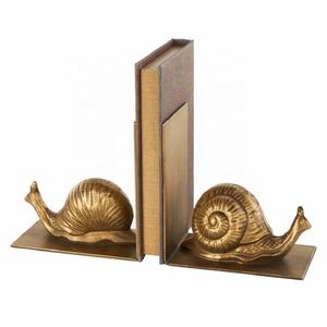 Ensemble de serre-livres en aluminium de haute qualité, 2 pièces, or poli, antidérapant, organiseur de livres, étagère, cadeau pour les amoureux des livres - Product Image 5