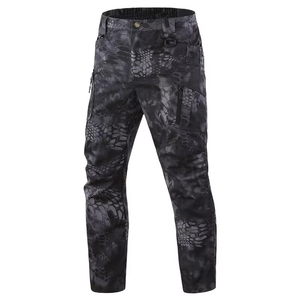 Pantalones Cargo Casuales de Mezclilla para Hombre, Cintura Media, Transpirables, Lavado Claro, Color Sólido, con Logotipo Personalizado del Fabricante, Venta al Por Mayor, Alta Calidad, para Exteriores - Product Image 5