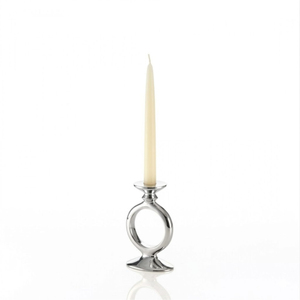 Wholesale Modern Metal <b>Candlestick</b> Holders Set Of 2 <b>Silver</b> Taper Candle Stands For Elegant Home Decor And Wedding Centerpieces - Product Image 3