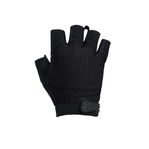 Half Finger Cycling <b>Gloves</b> Breathable Textile Weaving Unisex Universal Fit Hook And Loop Closure - Product Image 1