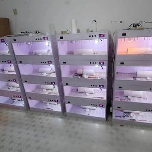 Sistema di Rack per Rettili in PVC Grande, Impilabile, Nero/Bianco, Kit di Montaggio per Allevamento di Pitoni Reali e Lucertole, Recinto per Animali Domestici - Product Image 3