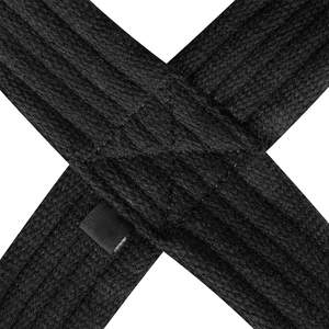Correa de Levantamiento de Pesas de Neopreno con Forma de 8, Alta Elasticidad, Ajustable, Unisex, Color Negro - Product Image 6
