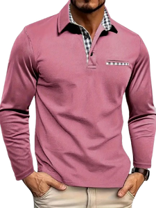 Camiseta de Tenis de Manga Larga para Hombre, de Alta Calidad, Talla Grande, Personalizada, Transpirable, de Secado Rápido, con Bolsillo de Tela No Tejida - Product Image 5