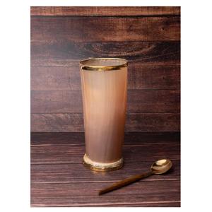 Verre à vodka en corne naturelle, mini-verres à tequila, coupe à boire en corne de buffle de style viking - Product Image 3