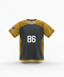 Camiseta Moderna de Corte Ajustado con Estampado, Unisex, Manga Corta, Tipo Polo - Product Image 6