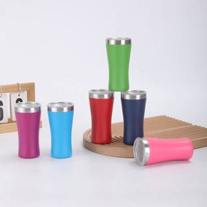 160ml 304 Stainless Steel Waist-Design Vacuum Insulated Tumbler Portable Car Cup for <b>Office</b> & <b>Gift</b> Use - Product Image 4