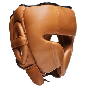 Protector de Cabeza de Boxeo de Cuero Five B, Correa Ajustable para la Barbilla, Protección para las Mejillas, Entrenamiento de Boxeo, Sparring, Competición, MMA, Taekwondo - Product Image 6
