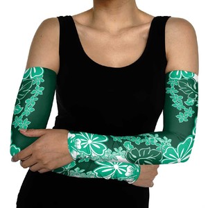 Splendid Apparel Mangas de brazo largas con patrón de camuflaje sólido, protección solar UPF50+, cubierta refrescante de seda helada verde, sublimación - Product Image 5