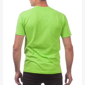 เสื้อยืดแฟชั่นใหม่สำหรับผู้ชาย ผ้าฝ้าย 100% ทรงปกติ แขนสั้น คอวี มีทุกขนาด - Product Image 4