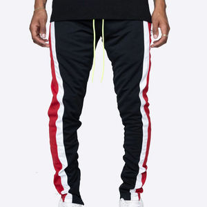 Pantalones Deportivos de Hombre con Cordón y Bolsillos en Contraste, Pantalones Ajustados, Pantalones Casuales Holgados para Hombre, Primavera-Otoño - Product Image 4