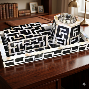 Wholesale Luxury White Custom Arabia Wooden Bakhoor Incense Burner High Glossy Portable <b>Tea</b> Cloths Matching Gifts for Middle - Product Image 1