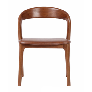 Silla de Comedor Lenggok de Madera de Teca Escandinava, Calidad de Exportación, Estructura Resistente, Elegante, para Hogar, Cocina, Restaurante - Product Image 2