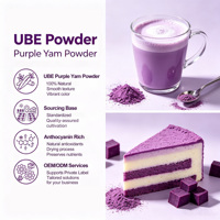 Poudre d'Ube Biologique HALAL pour Crème Glacée