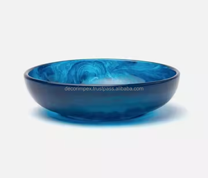 Trendy Serving <b>Bowl</b> High Quality Resin <b>Large</b> <b>Salad</b> <b>Bowl</b> Handmade Weddings <b>Bowls</b> Handmade - Product Image 1