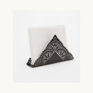 Premium Metal Napkin Holder New Design Stylish Customized Modern Tissue Stand Kitchen Dining Restaurant Supply - Product Image 1