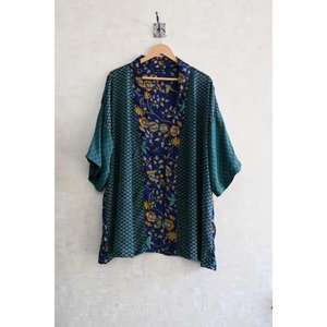 Robe Kimono en Soie pour Femme, Faite à la Main, Longue, Imprimée, Sexy, Robe de Nuit de Mariée, Vêtement de Détente Doux et Luxueux - Product Image 2