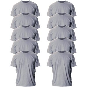 T-shirt pour homme 100% coton 180g, anti-plis, de luxe, coupe oversize et carrée, épaules tombantes, col montant vierge, design personnalisé, impression premium - Product Image 5