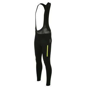 Cuissardes de cyclisme unisexe thermiques, respirantes, antibactériennes, coupe-vent, rembourrées, à jambe longue, pour l'hiver, avec option grandes tailles, taille basse - Product Image 6