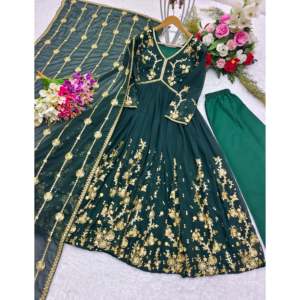 Aliya ชุดออกแบบตัดสำหรับผู้หญิงที่สวยงาม pent and dupatta รวมชุด - Product Image 2