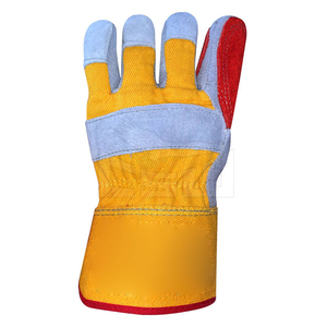 Professional Manufacture High Quality Factory Price <b>Leather</b> Safety Work Gloves Anti-static Safety <b>Cuff</b> - Product Image 6