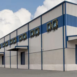 Ventilateur d'évacuation industriel extra-large pour une circulation d'air efficace dans les grandes usines, les entrepôts et les ateliers - Product Image 1