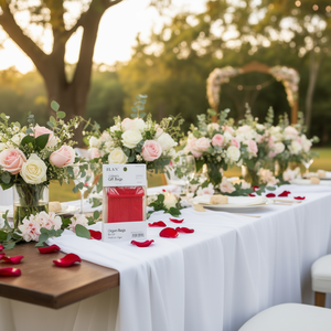 Sacchetti Regalo in Organza Ilan 9x12cm Rossi 6 Pezzi per Regali di Nozze - Product Image 2