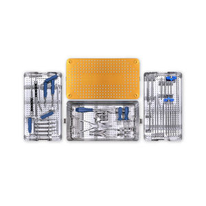 Spinal Pedicle Screw System <b>Instrument</b> Box Set Stainless Steel Screwdriver T-handle Quick Coupling Aluminium By Grip Surgical - Product Image 5