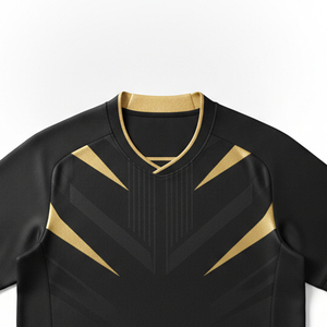 Maillot de football vierge en gros, personnalisable avec logo, kit d'entraînement à séchage rapide, vêtements de sport, direct usine - Product Image 4