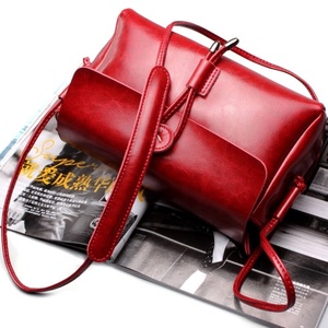 Bandolera de piel auténtica con solapa para mujer, Mini bolso de MBF-0909 - Product Image 4