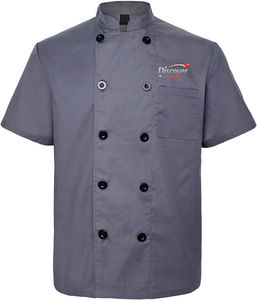 เสื้อเชฟสั่งทำขายส่ง แขนสั้น แขนยาว สำหรับโรงแรมและธุรกิจจัดเลี้ยง - Product Image 5