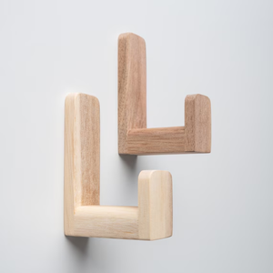 Wood Clothes <b>Hook</b> Hanger Decorative Hanging <b>Shelf</b> Towels Robes Coats <b>Hook</b> New Natural Wood Interior <b>Hook</b> Hanger - Product Image 3