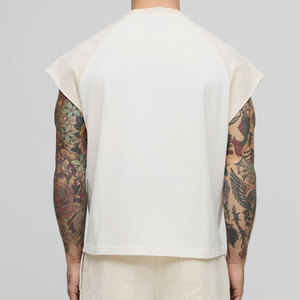 Solid Color New Arrival Blank Tank <b>Top</b> <b>Men</b> Custom Logo Reglan Sleeveless Design Outdoor <b>Cropped</b> Vintage Casual Wear <b>Top</b> Jersey - Product Image 6