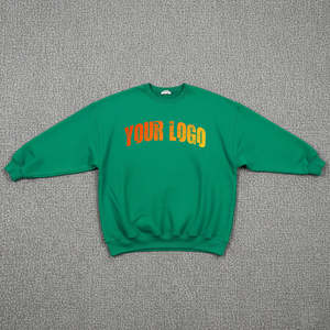 เสื้อฮู้ดดี้และเสื้อสเวตเชิ้ตผู้หญิงคุณภาพสูงขายดี สีเขียวพาลิน แขนยาว สวมใส่สบาย ผ้าฝ้ายฟลีซ - Product Image 4