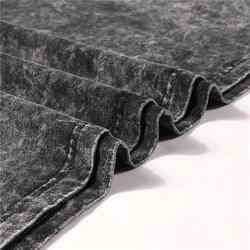 Camiseta Deportiva Corta Oversize Estilo Streetwear, Corte Personalizado, Sin Mangas, Tejida, Cuello en V, 100% Poliéster, Transpirable, de Secado Rápido para Hombre - Product Image 4