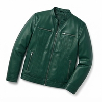 Blouson universitaire décontracté pour homme, chaud, écologique, respirant, rembourré, en cuir, avec fermeture éclair, coupe-vent, design personnalisé, vente en gros
