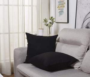 Housse de coussin en coton imprimé couleur unie, décorative pour canapé, oreiller, moderne, pour salon, chambre, hôtel, vente en gros - Product Image 5