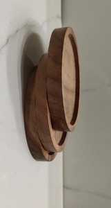 Posavasos de madera hechos a mano, reutilizables y resistentes al calor para comedor y oficina al mejor precio - Product Image 2