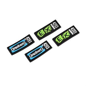 Custom 3D Embossed Rubber PVC <b>Sew</b>-<b>On</b> <b>Patches</b> with Nonwoven Felt Fabric for Clothing - Product Image 1